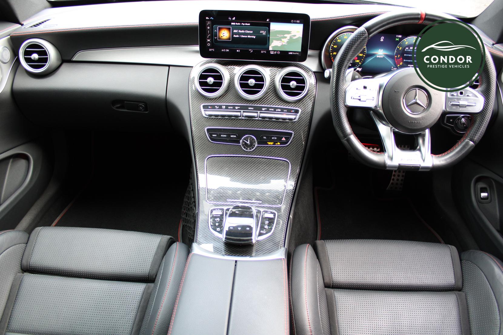 Mercedes-Benz C Class 3.0 C43 V6 AMG (Premium Plus) Coupe 2dr Petrol G-Tronic+ 4MATIC Euro 6 (s/s) (390 ps)