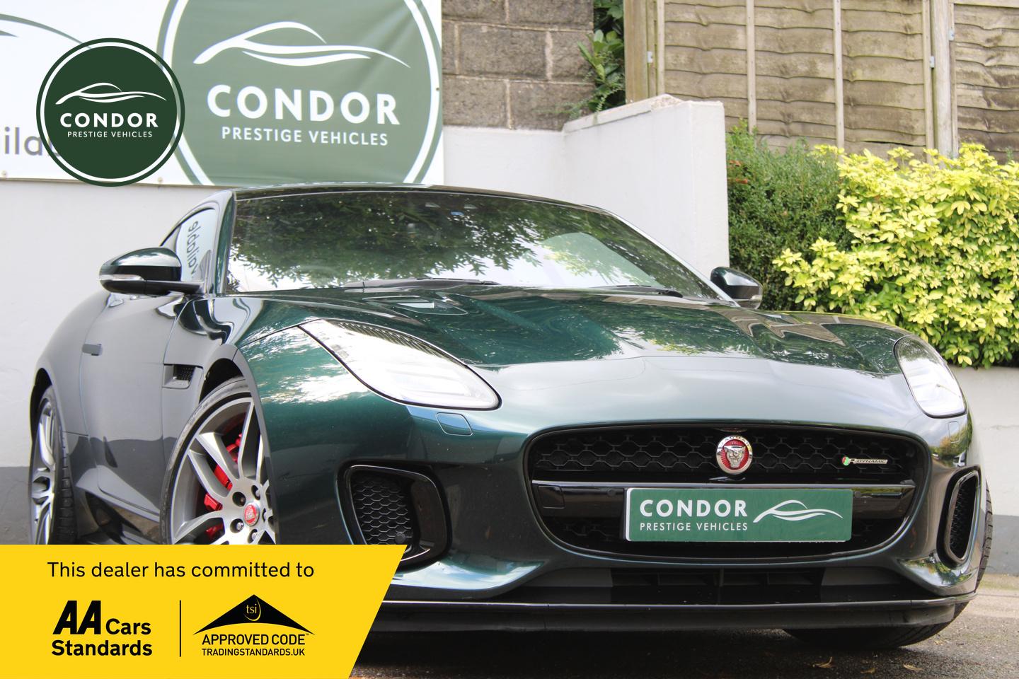 Jaguar F-Type 3.0 V6 R-Dynamic Coupe 2dr Petrol Auto AWD Euro 6 (s/s) (380 ps)