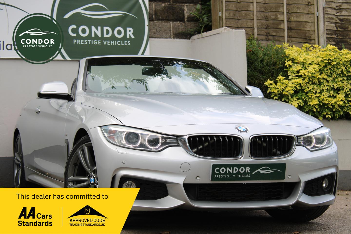 BMW 4 Series 2.0 420d M Sport Convertible 2dr Diesel Auto Euro 6 (s/s) (184 ps)