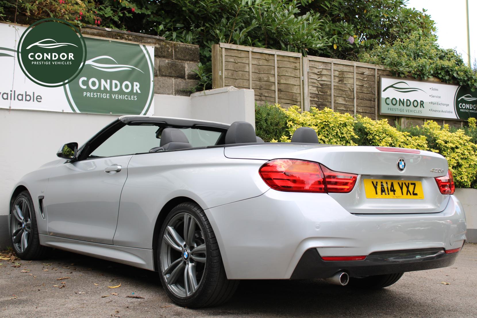 BMW 4 Series 2.0 420d M Sport Convertible 2dr Diesel Auto Euro 6 (s/s) (184 ps)