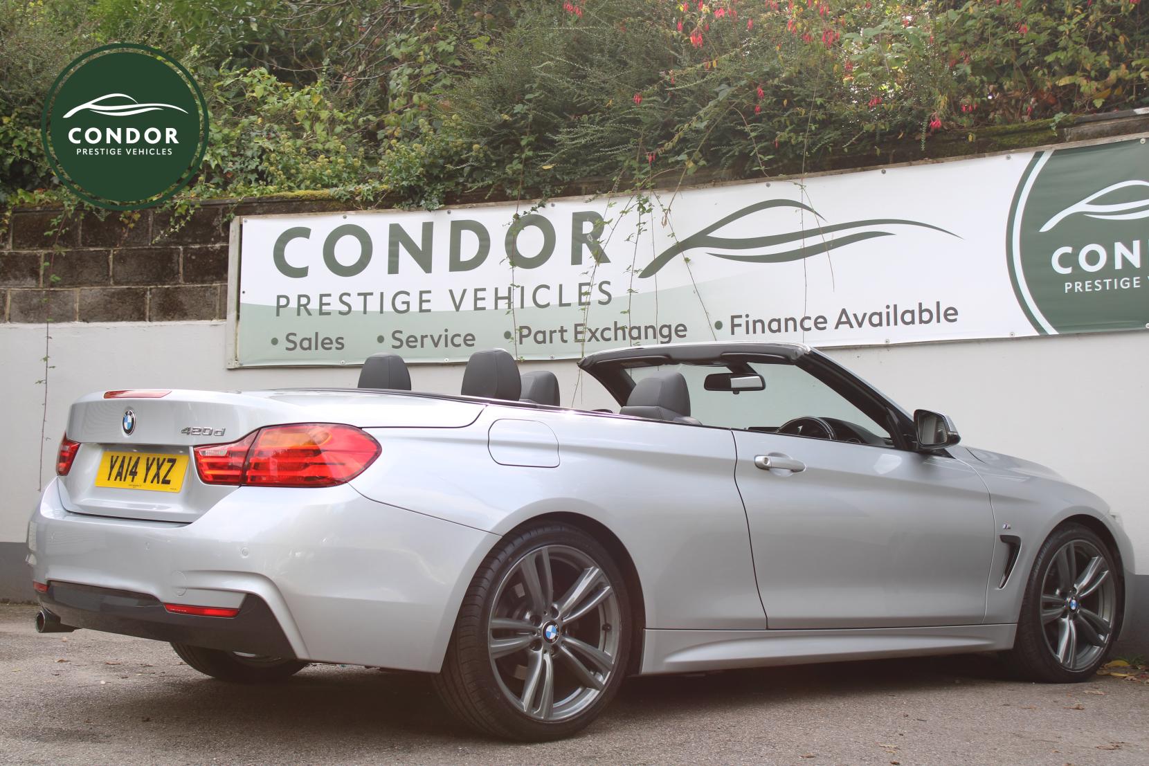 BMW 4 Series 2.0 420d M Sport Convertible 2dr Diesel Auto Euro 6 (s/s) (184 ps)