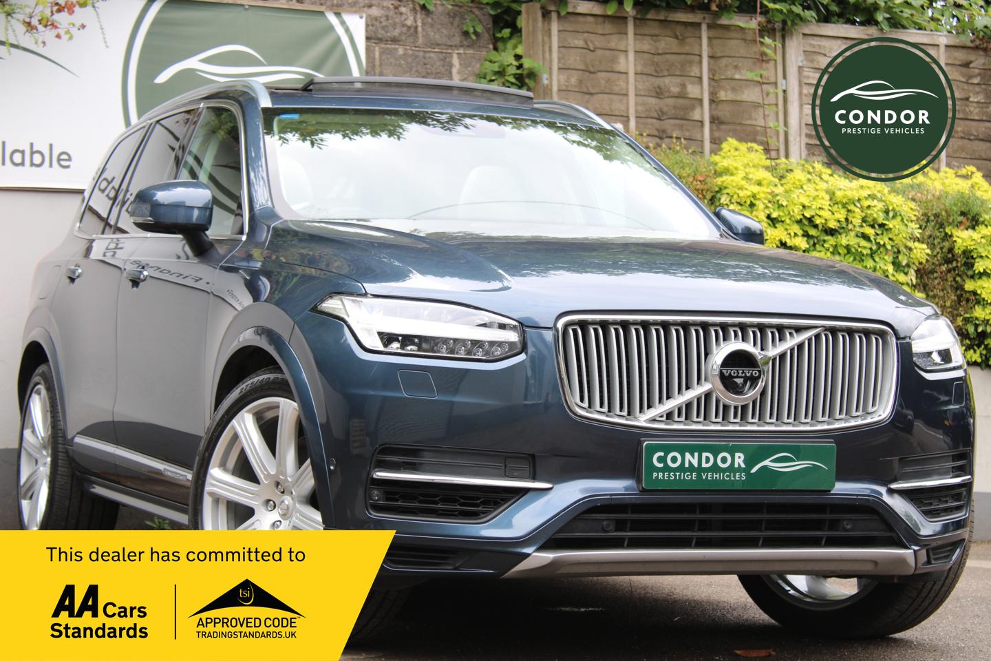 Volvo XC90 2.0h T8 Twin Engine 10.4kWh Inscription Pro SUV 5dr Petrol Plug-in Hybrid Auto 4WD Euro 6 (s/s) (407 ps)