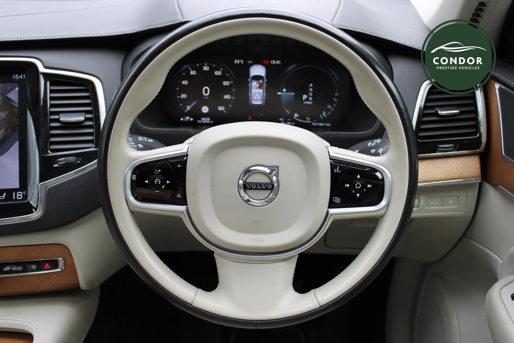Volvo XC90 2.0h T8 Twin Engine 10.4kWh Inscription Pro SUV 5dr Petrol Plug-in Hybrid Auto 4WD Euro 6 (s/s) (407 ps)