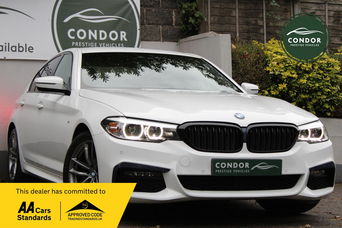 BMW 5 Series 2.0 520i GPF M Sport Saloon 4dr Petrol Auto Euro 6 (s/s) (184 ps)