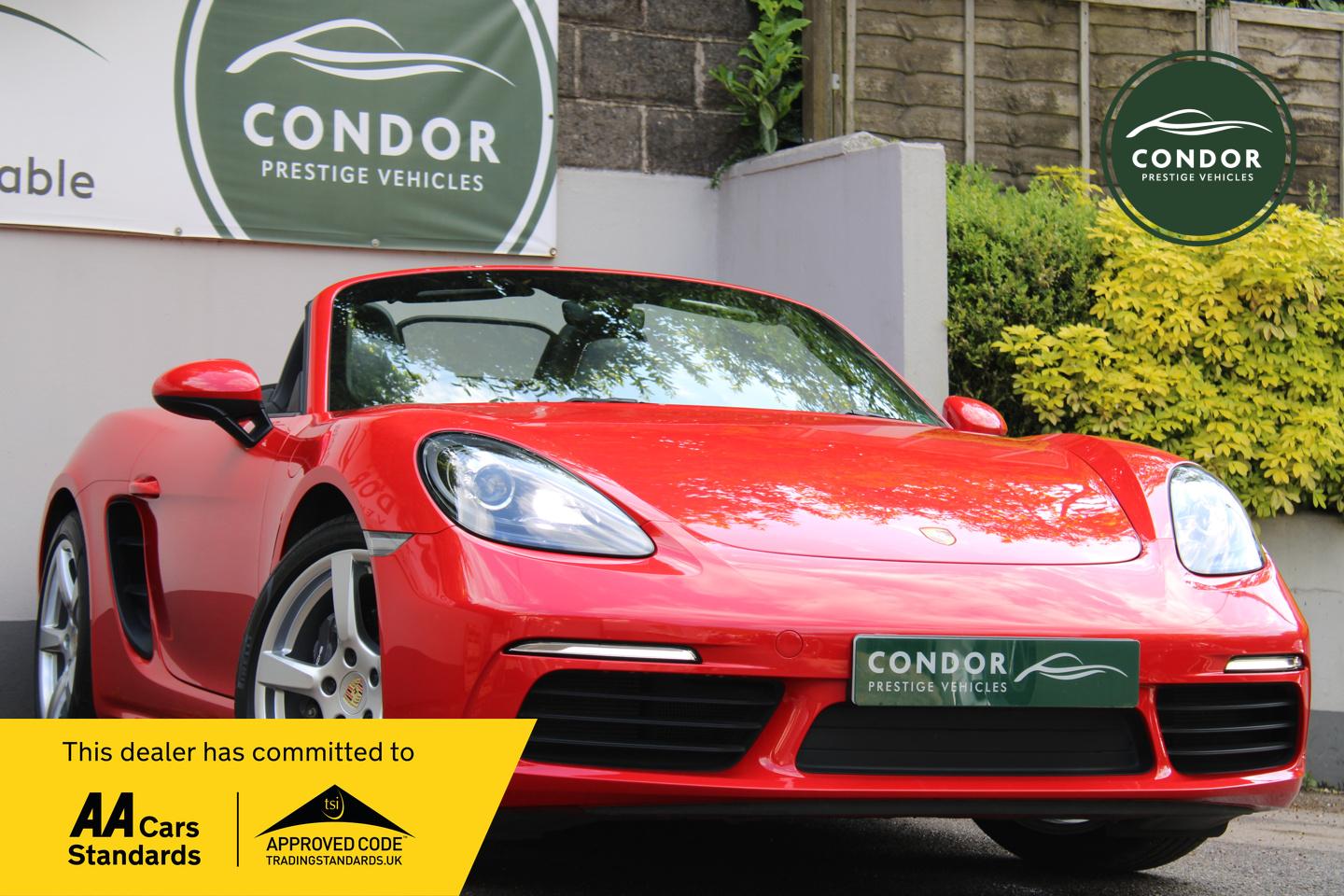 Porsche 718 Boxster 2.0T Convertible GPF 2dr Petrol PDK Euro 6 (s/s) (300 ps)