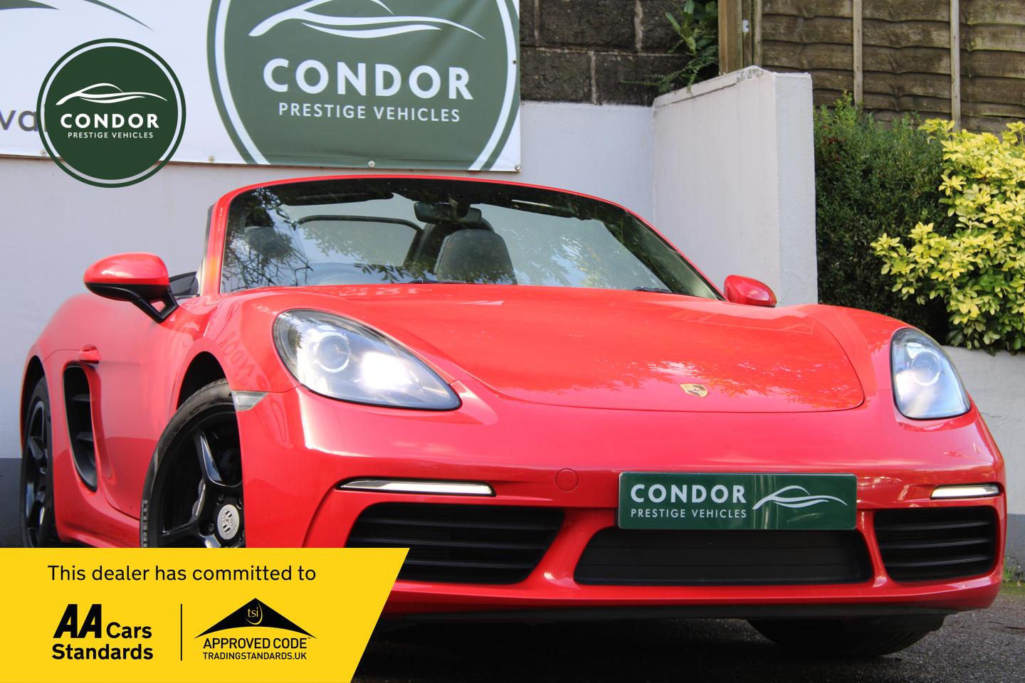 Porsche 718 Boxster 2.0T Convertible GPF 2dr Petrol PDK Euro 6 (s/s) (300 ps)