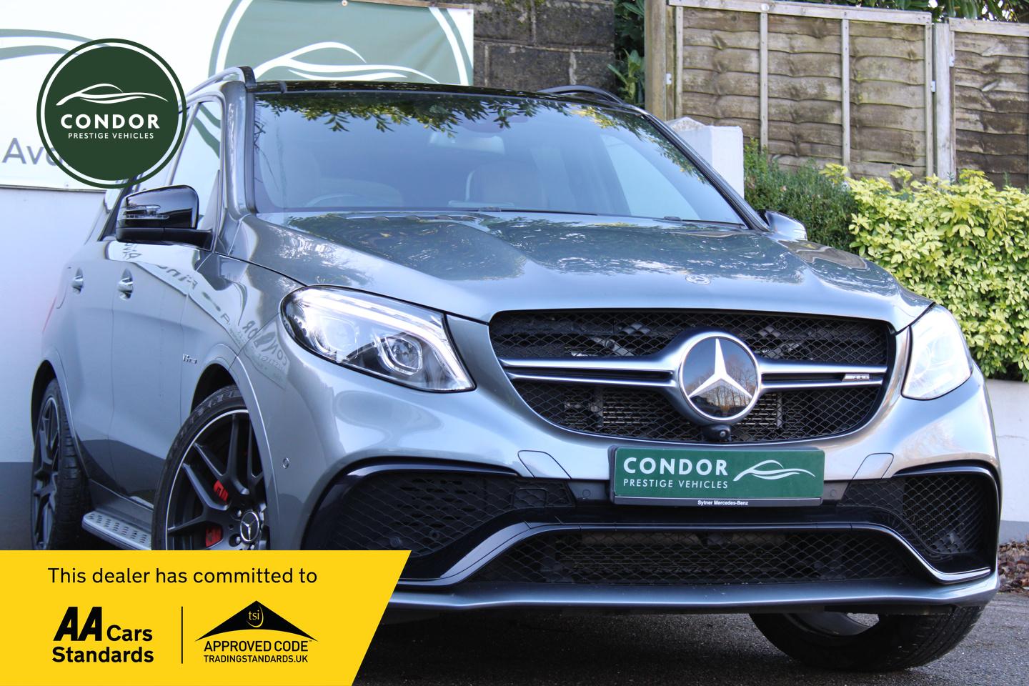 Mercedes-Benz GLE 5.5 GLE63 V8 AMG S (Premium) SUV 5dr Petrol SpdS+7GT 4MATIC Euro 6 (s/s) (585 ps)