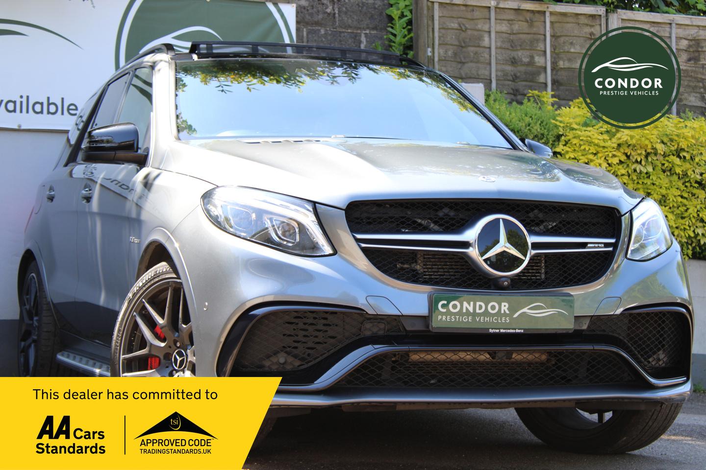 Mercedes-Benz GLE 5.5 GLE63 V8 AMG S (Premium) SUV 5dr Petrol SpdS+7GT 4MATIC Euro 6 (s/s) (585 ps)